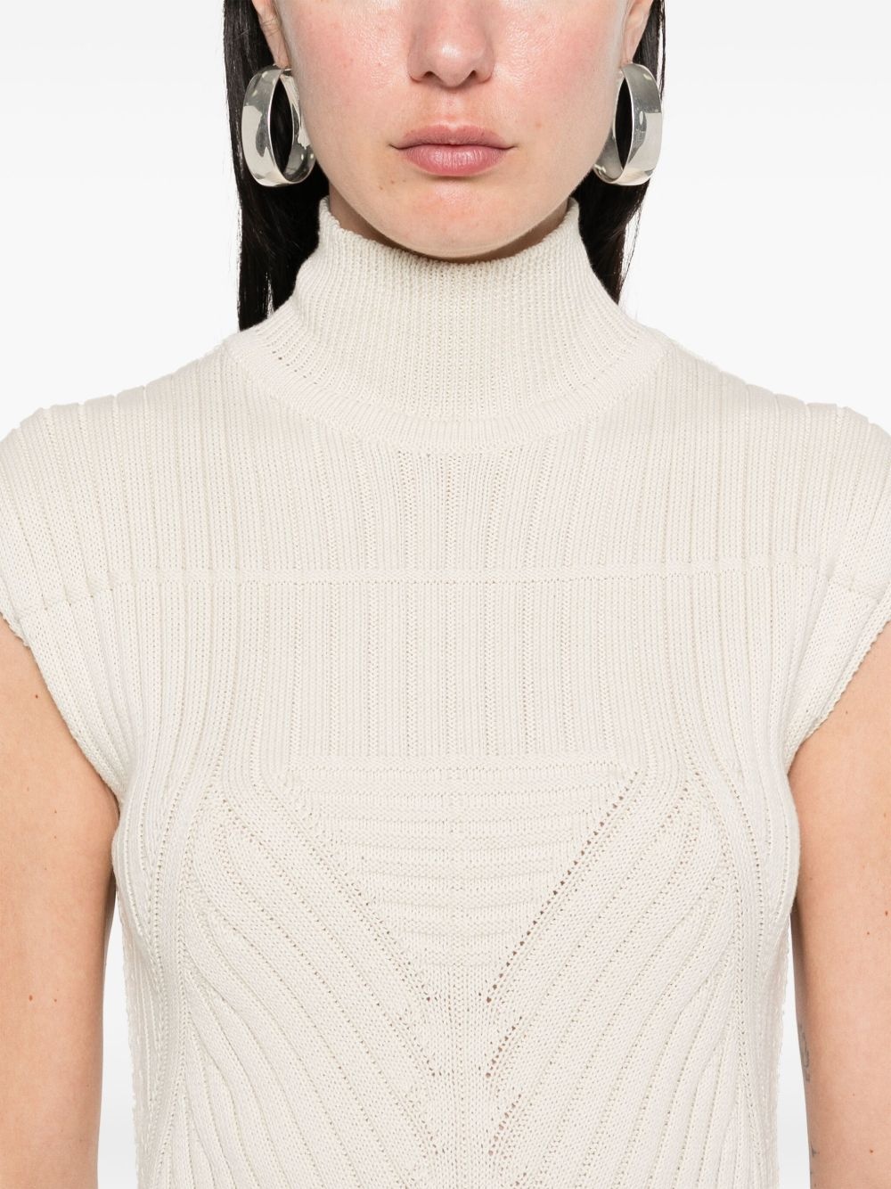 high-neck vest - 5