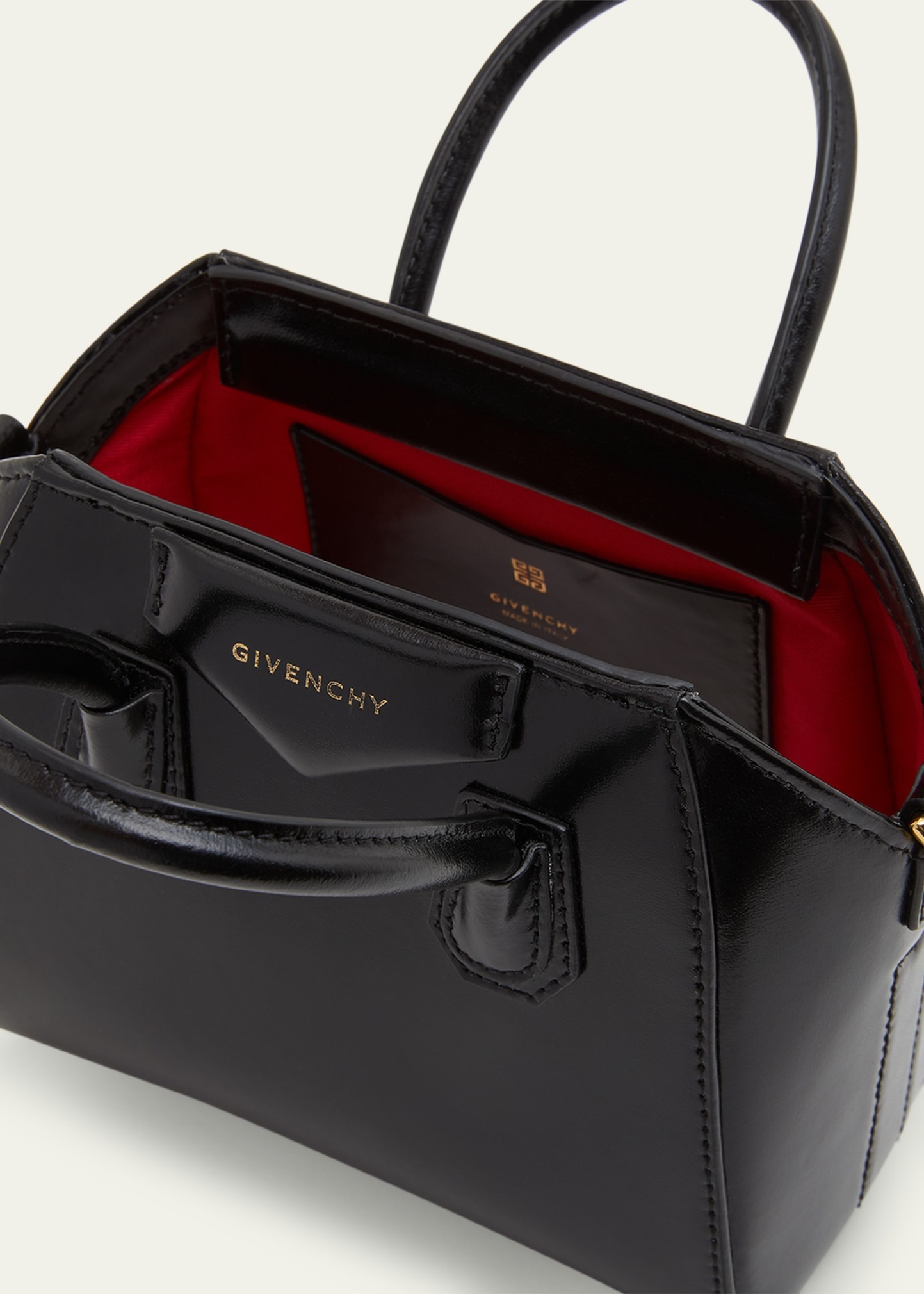 Antigona Toy Crossbody Bag in Leather - 4