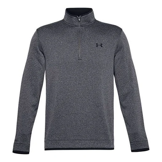 Men's Under Armour 1/2 Zipper Pullover Sports Jacket Black 1359971-002 - 1