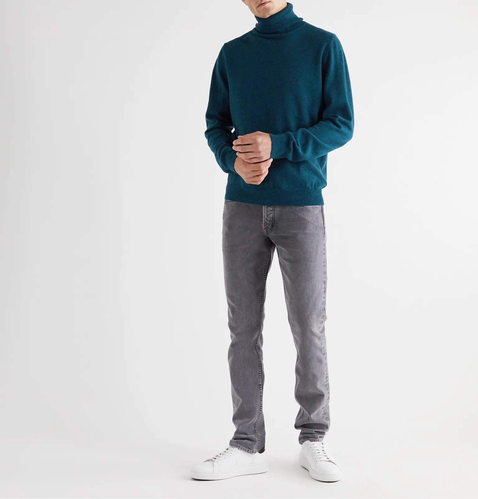 Cashmere Rollneck Sweater - 2