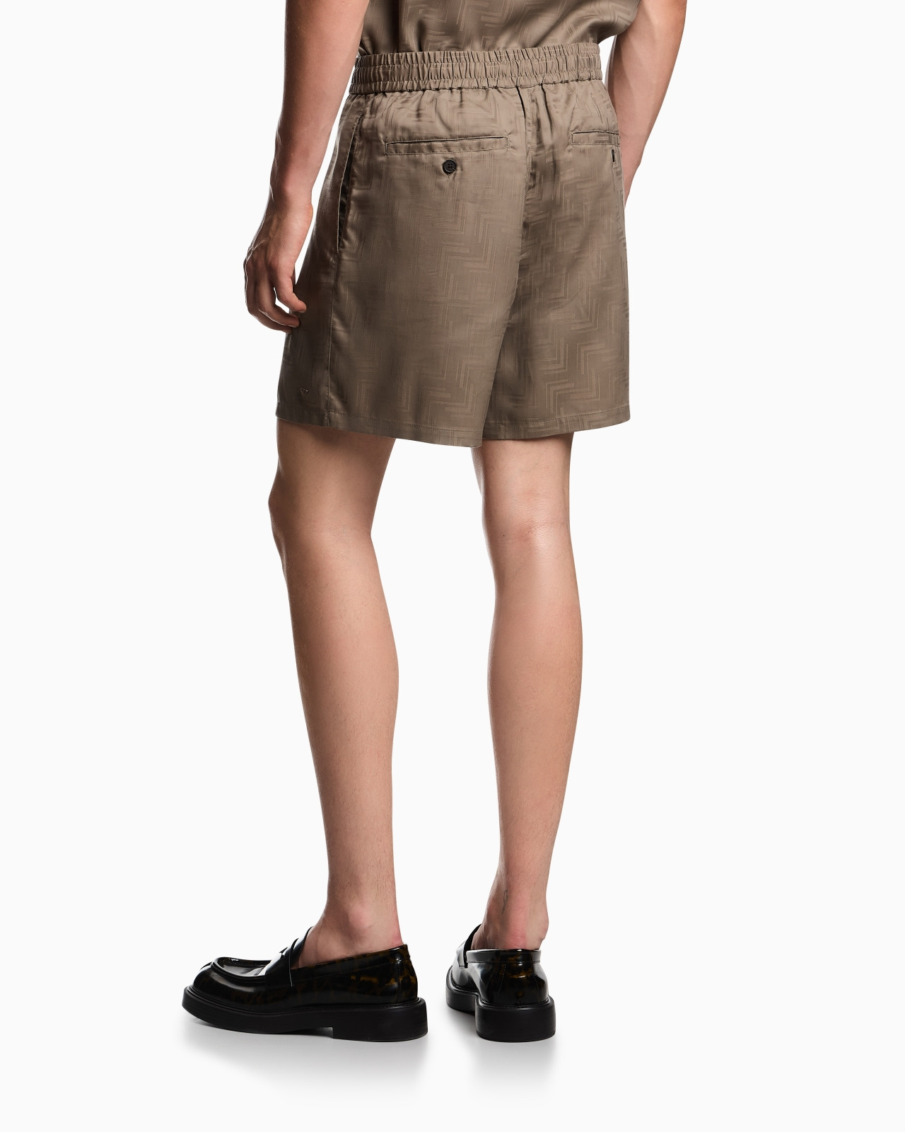 ASV JACQUARD LYOCELL BERMUDA SHORTS - 3