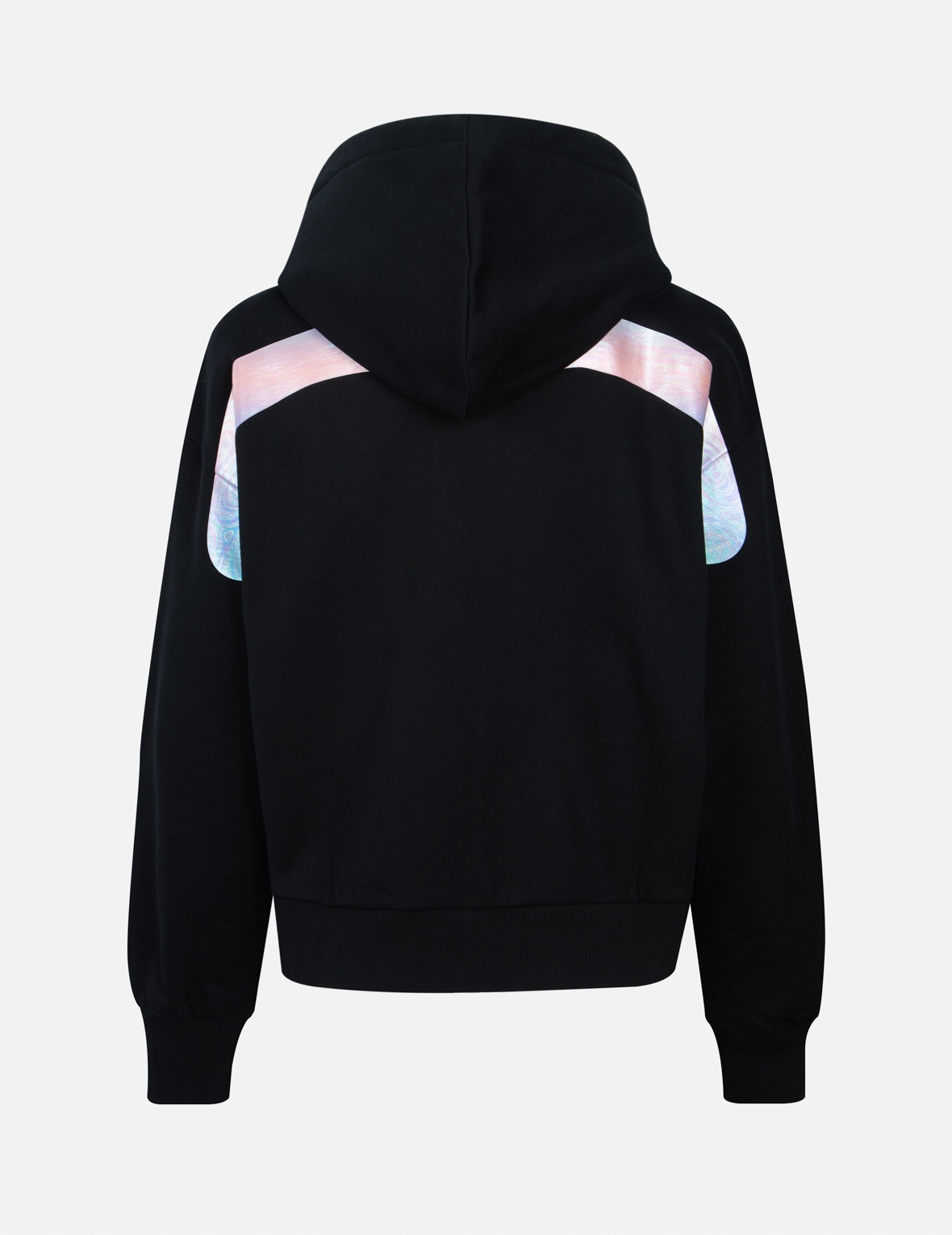 IRIDESCENT DAICOCK ZIP-UP FASHION FIT HOODIE - 1