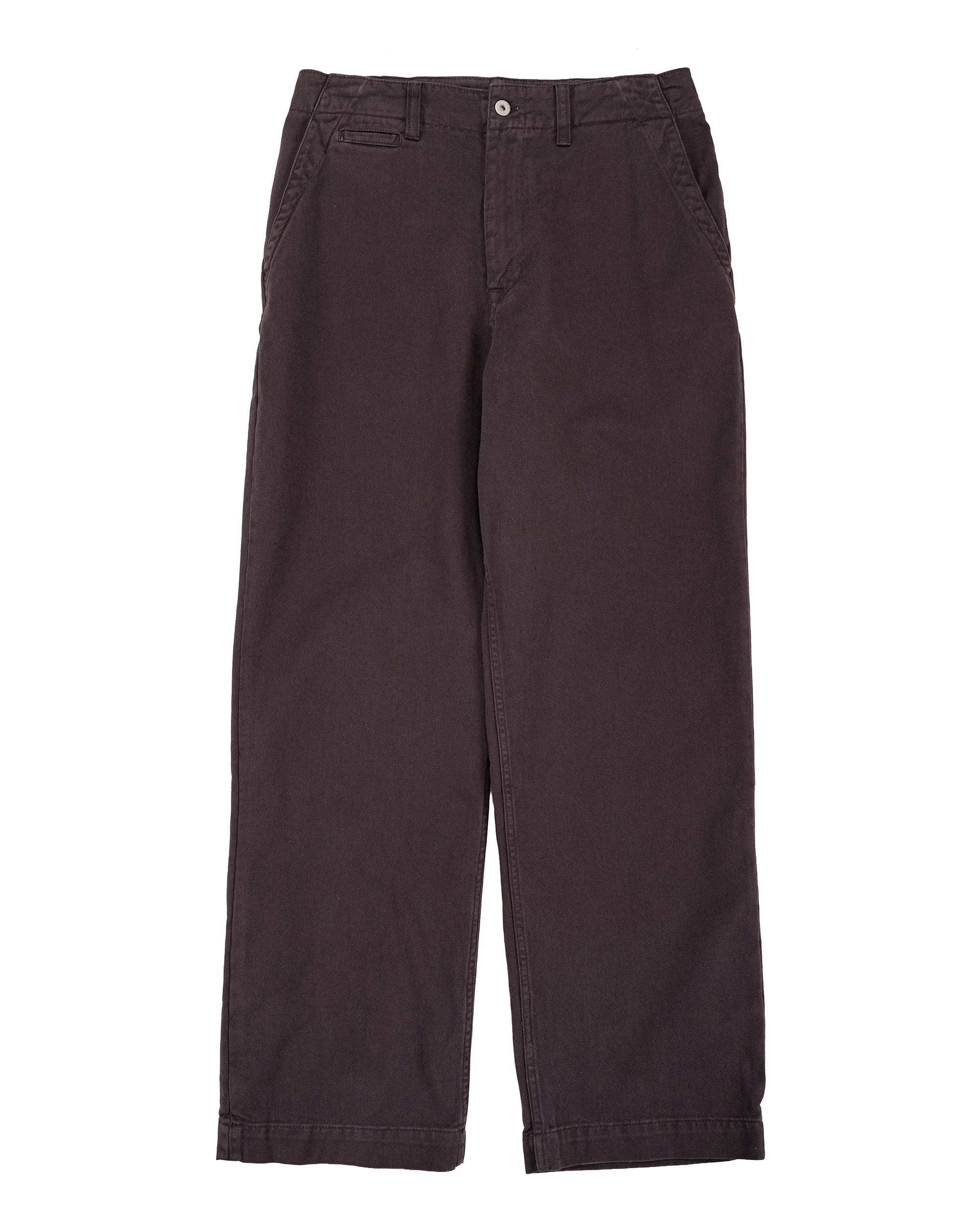 Hengifoss High Waist Heavy Twill Trouser Shale - 1