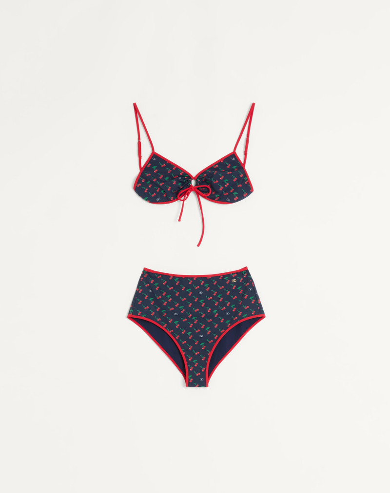 LYCRA BIKINI WITH CHERRYFIC PRINT 1