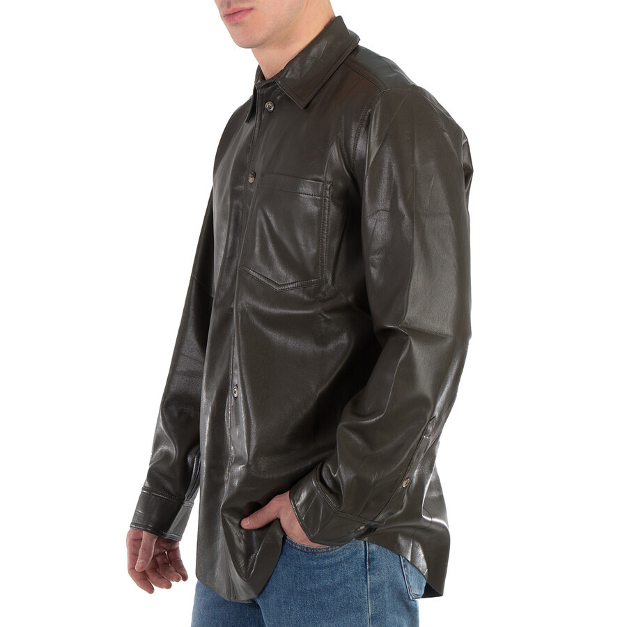 Nanushka Soil Landis Alt-Leather Shirt - 2
