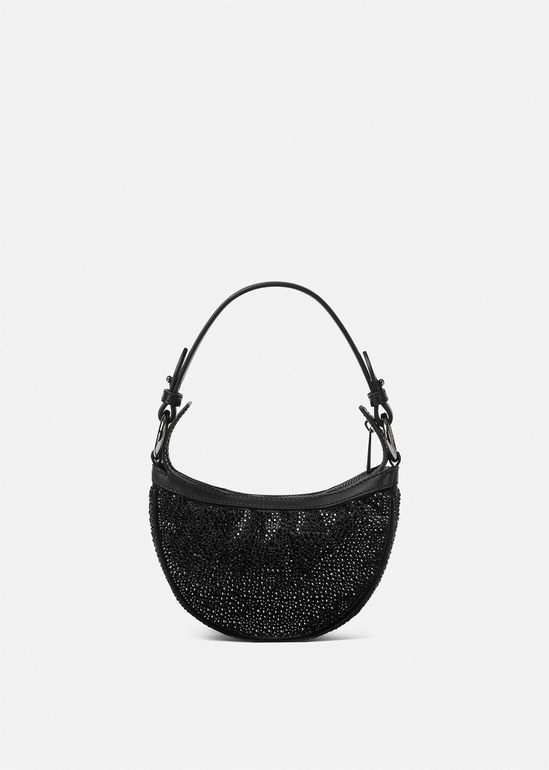 Crystal Repeat Mini Hobo Bag 3