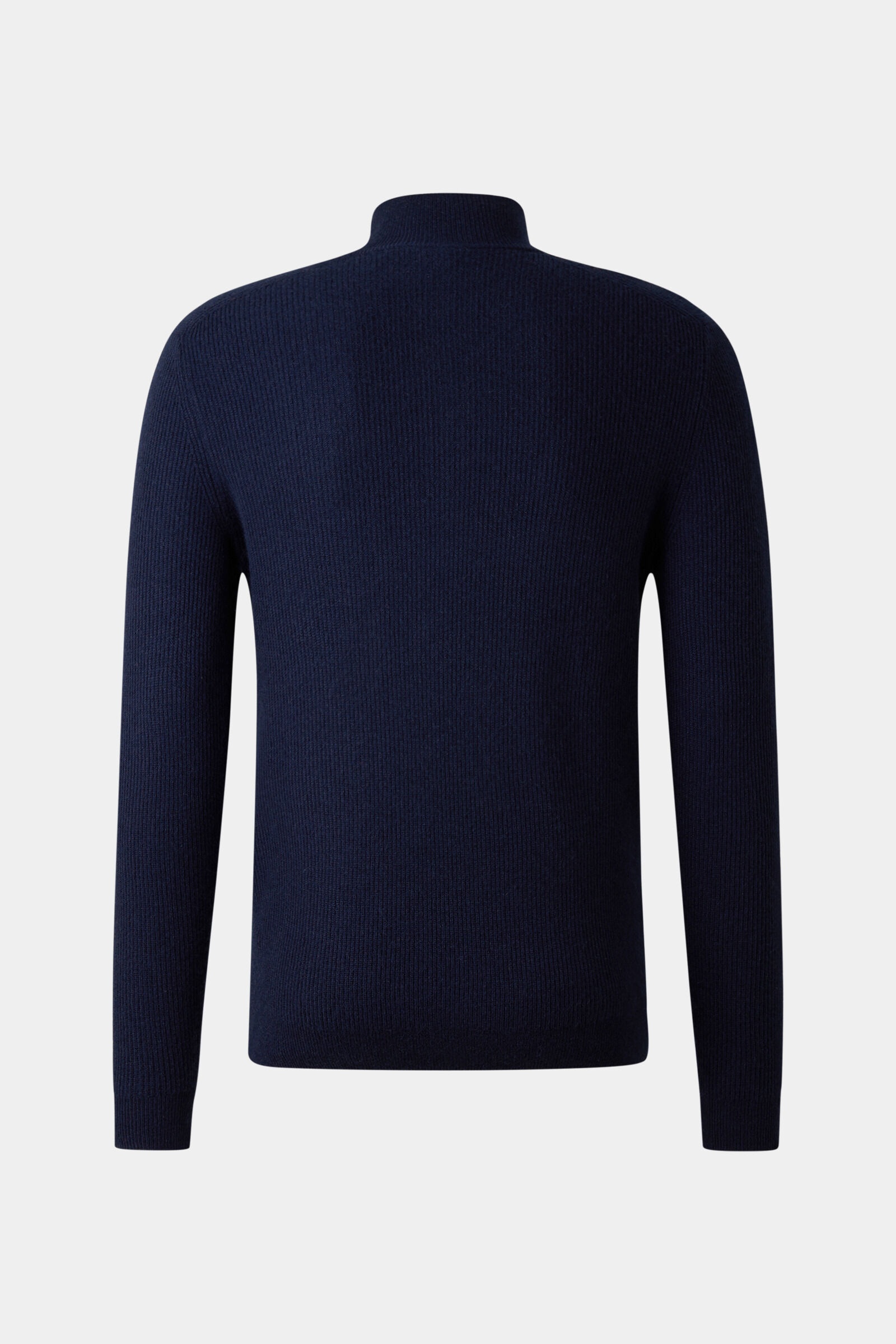 Derek half-zippered sweater in Navy blue - 2