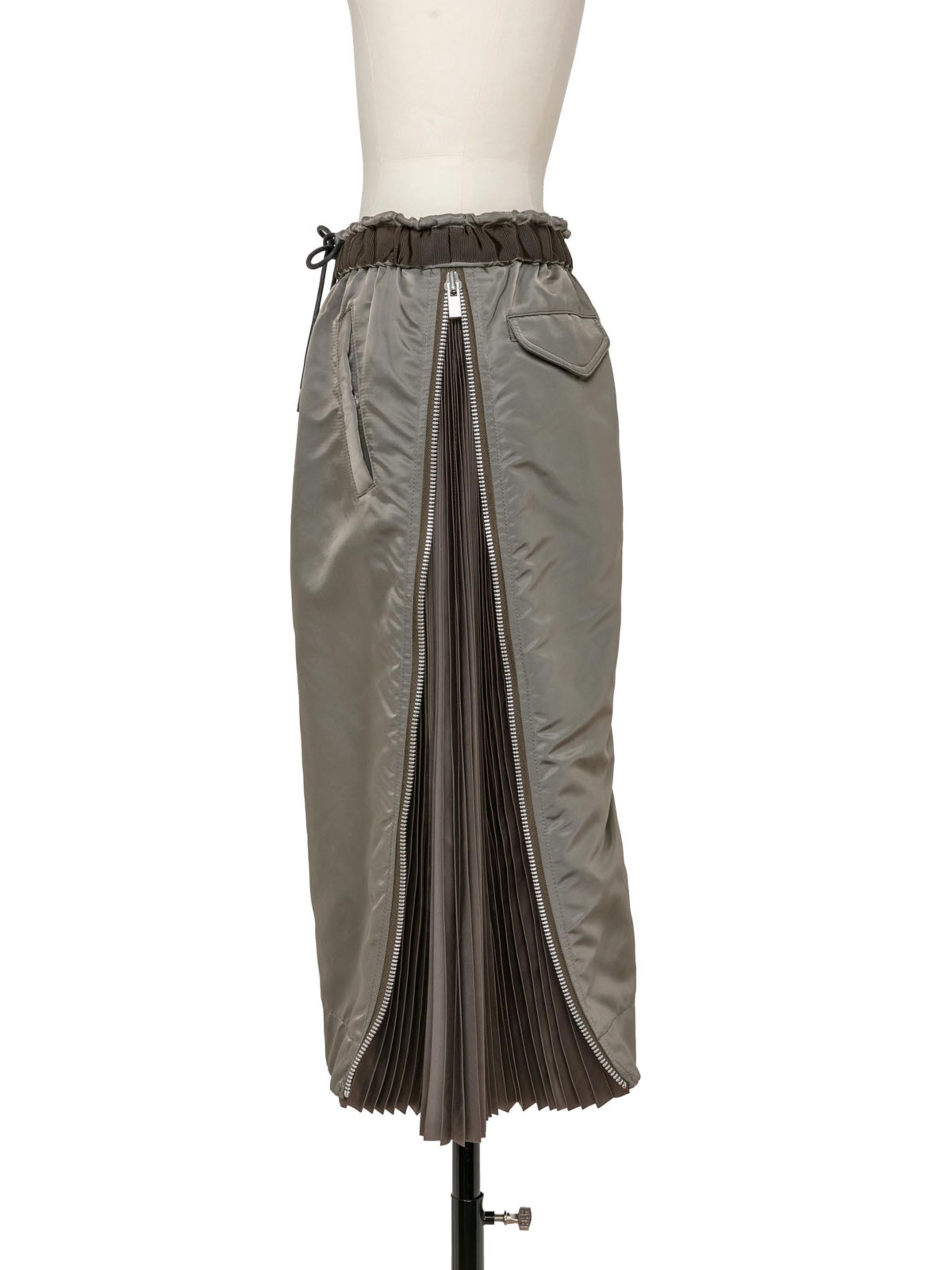 Nylon Twill Skirt - 4