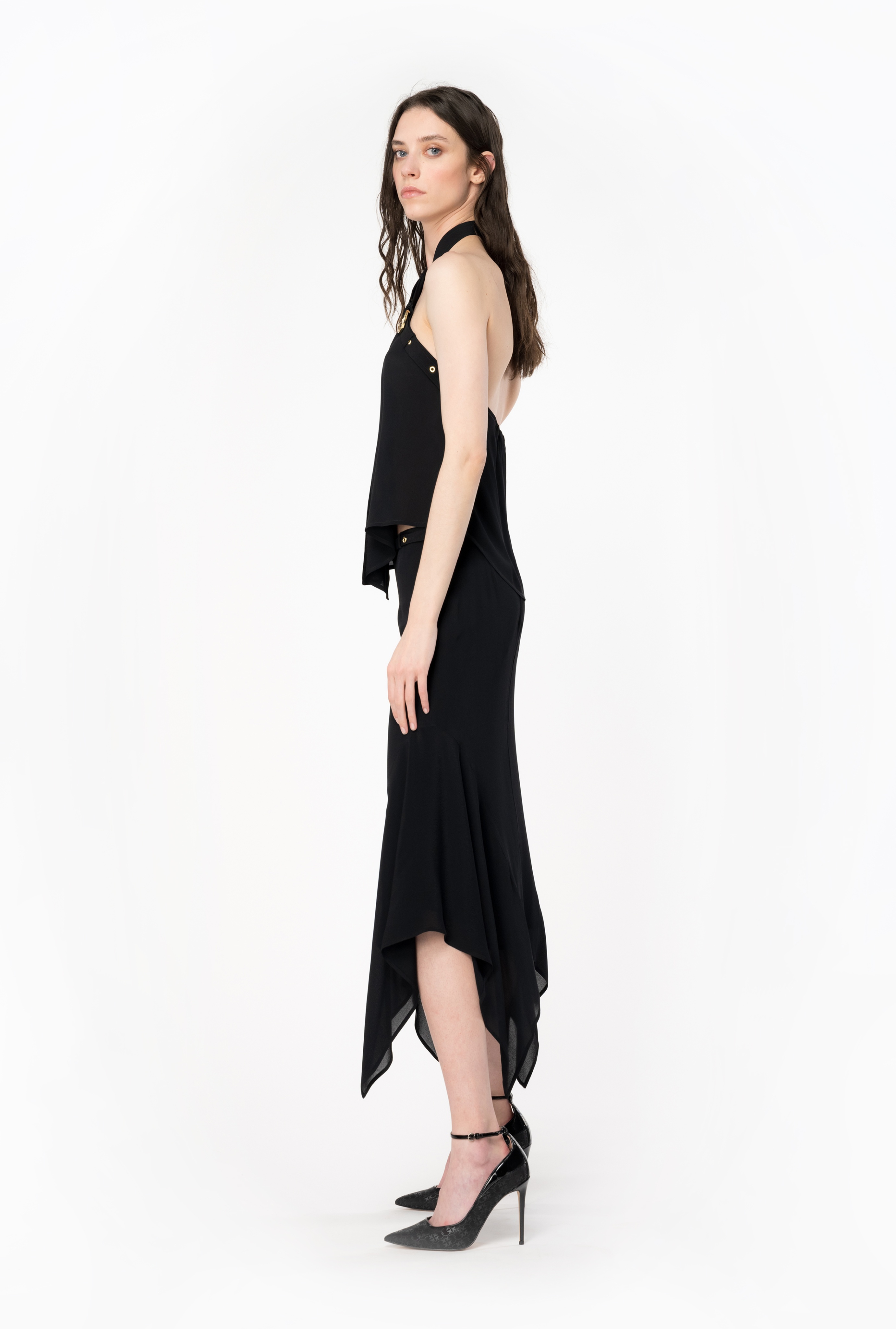 FLOWING SKIRT WITH STRAP - 3