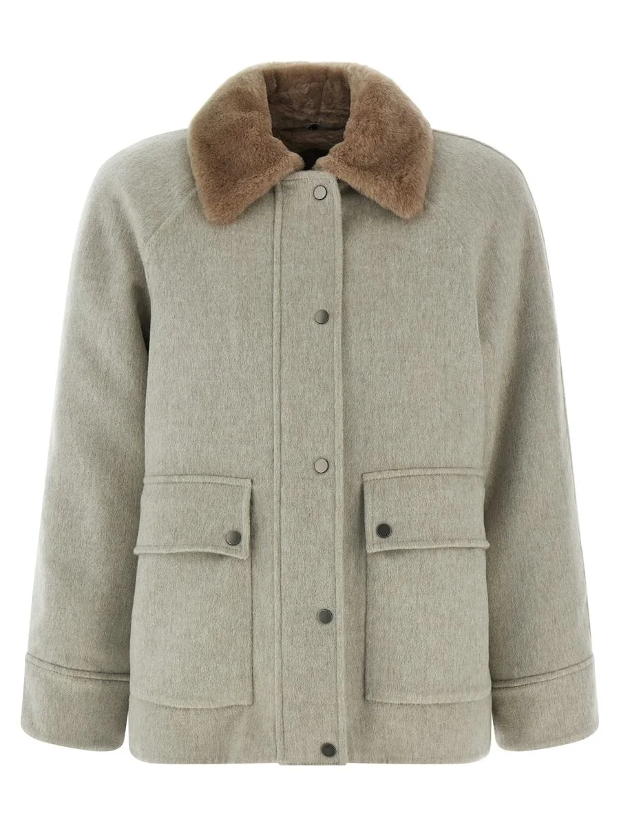 Brunello Cucinelli Sheepskin Insert Jacket - 1