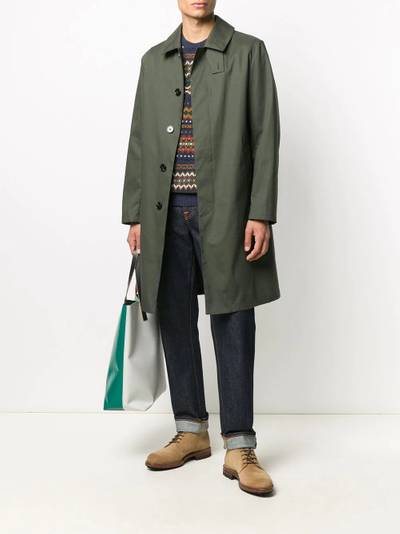 Mackintosh MANCHESTER single-breasted car coat outlook