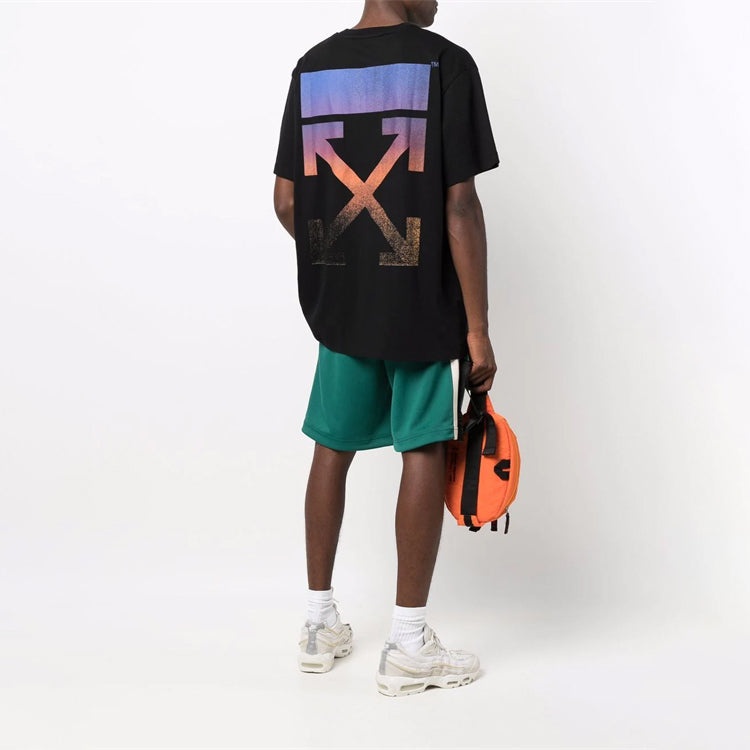 Off-White Degrade Arrow Over Tee 'Black/Multicolor' OMAA038F21JER0021084 - 7