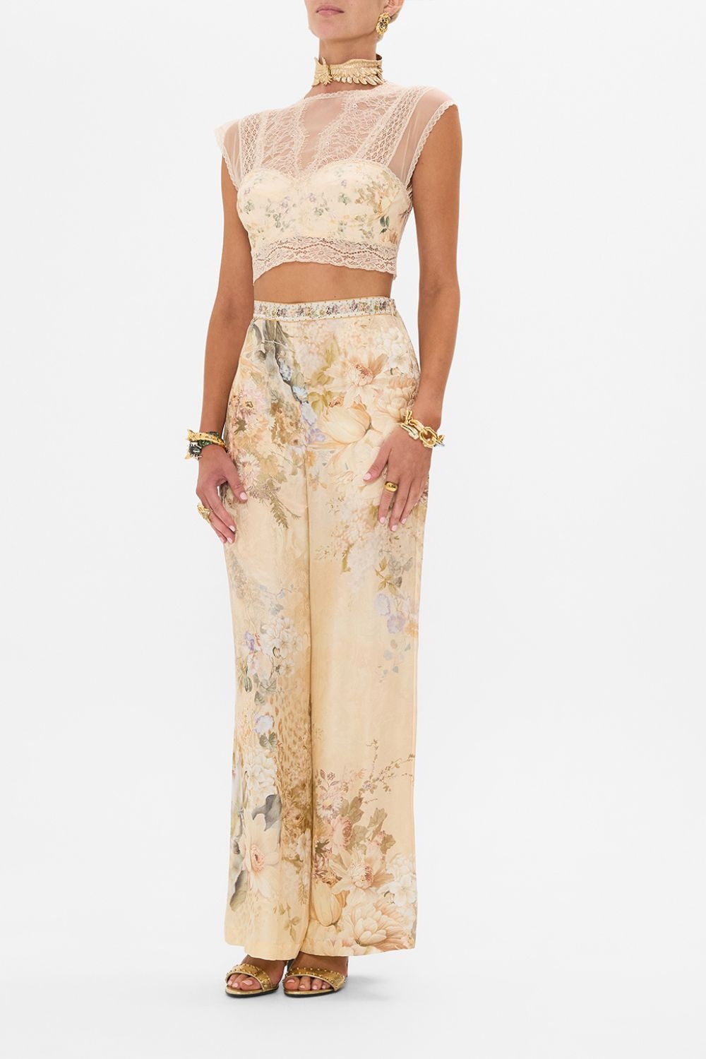 LACE SPLICE TOP - 4