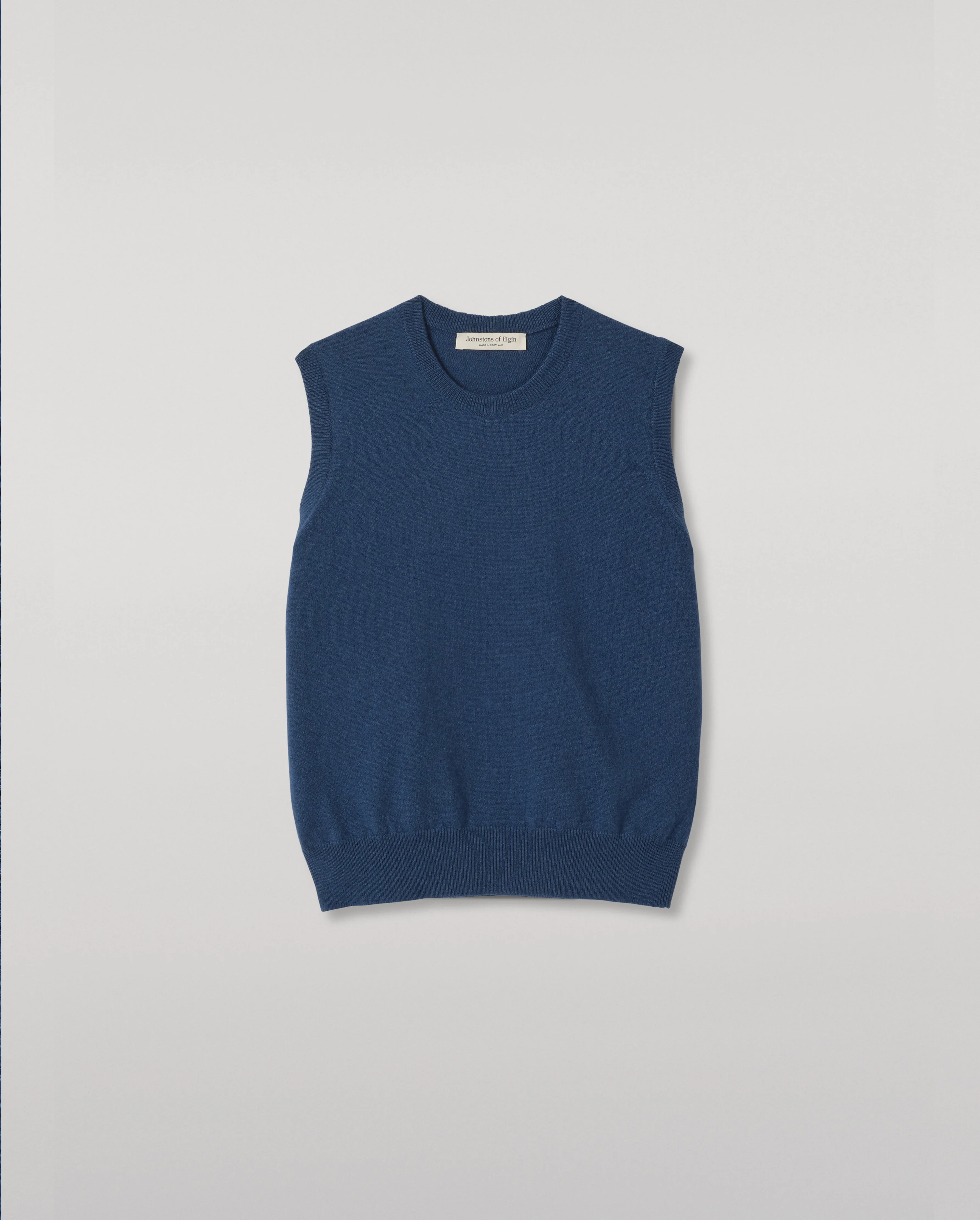 Iris Classic Blue Cashmere Tank - 1