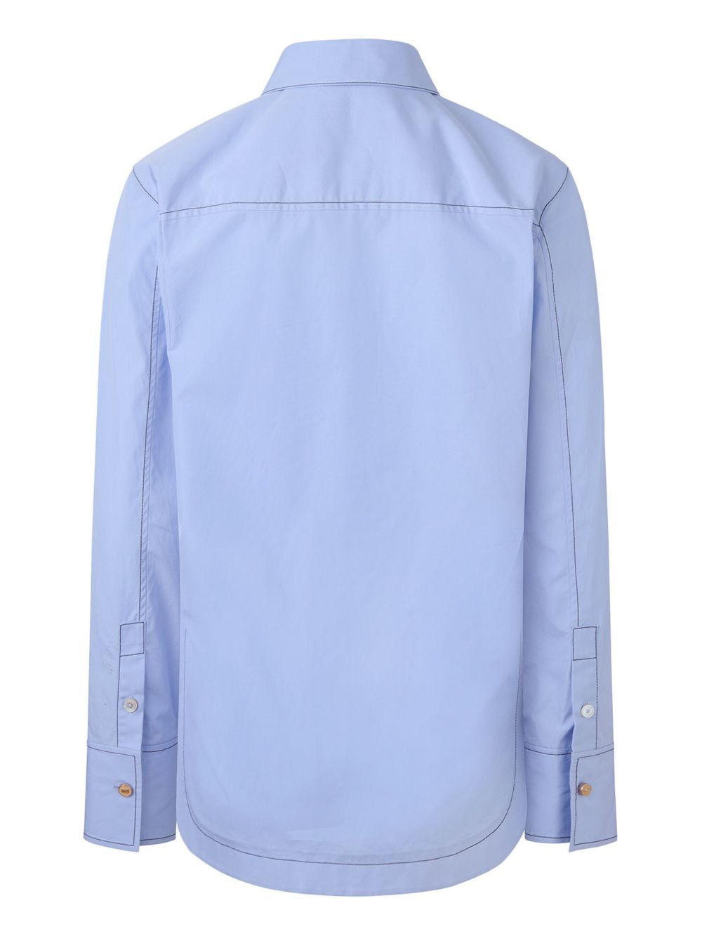 Side wrap cotton shirt - 5