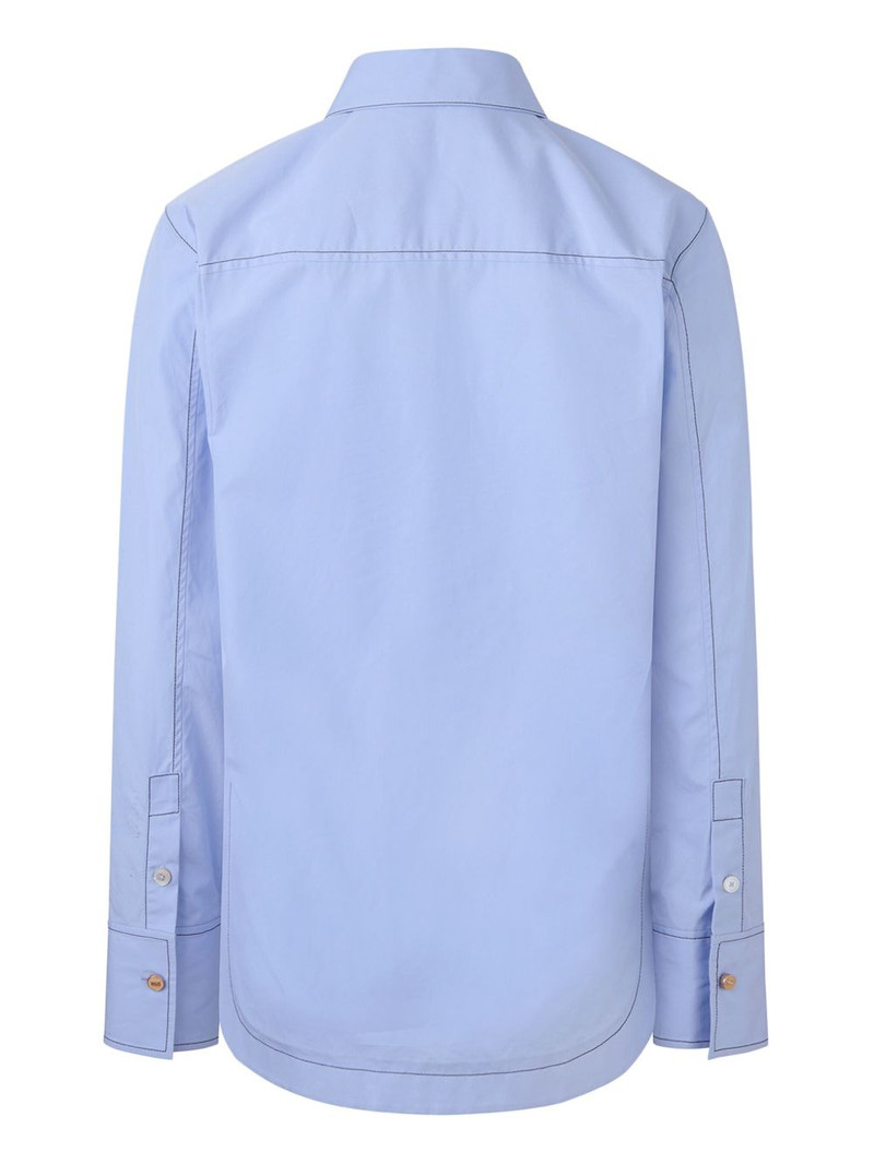 Side wrap cotton shirt 5