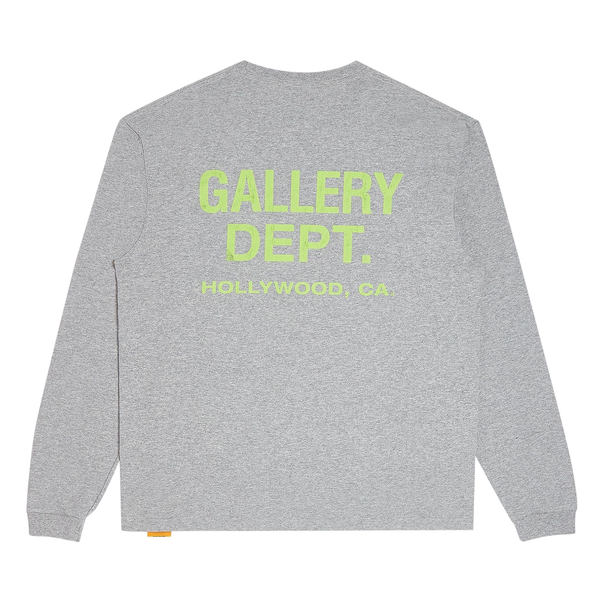 Gallery Dept. Souvenir Long-Sleeve T-Shirt 'Heather Grey' - 2