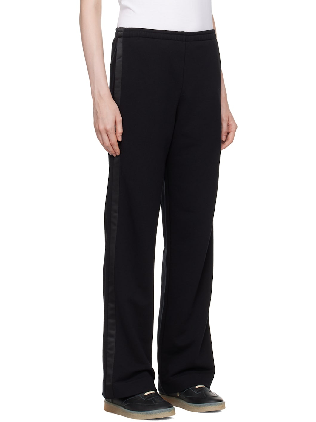 Black Unbrushed Lounge Pants - 2