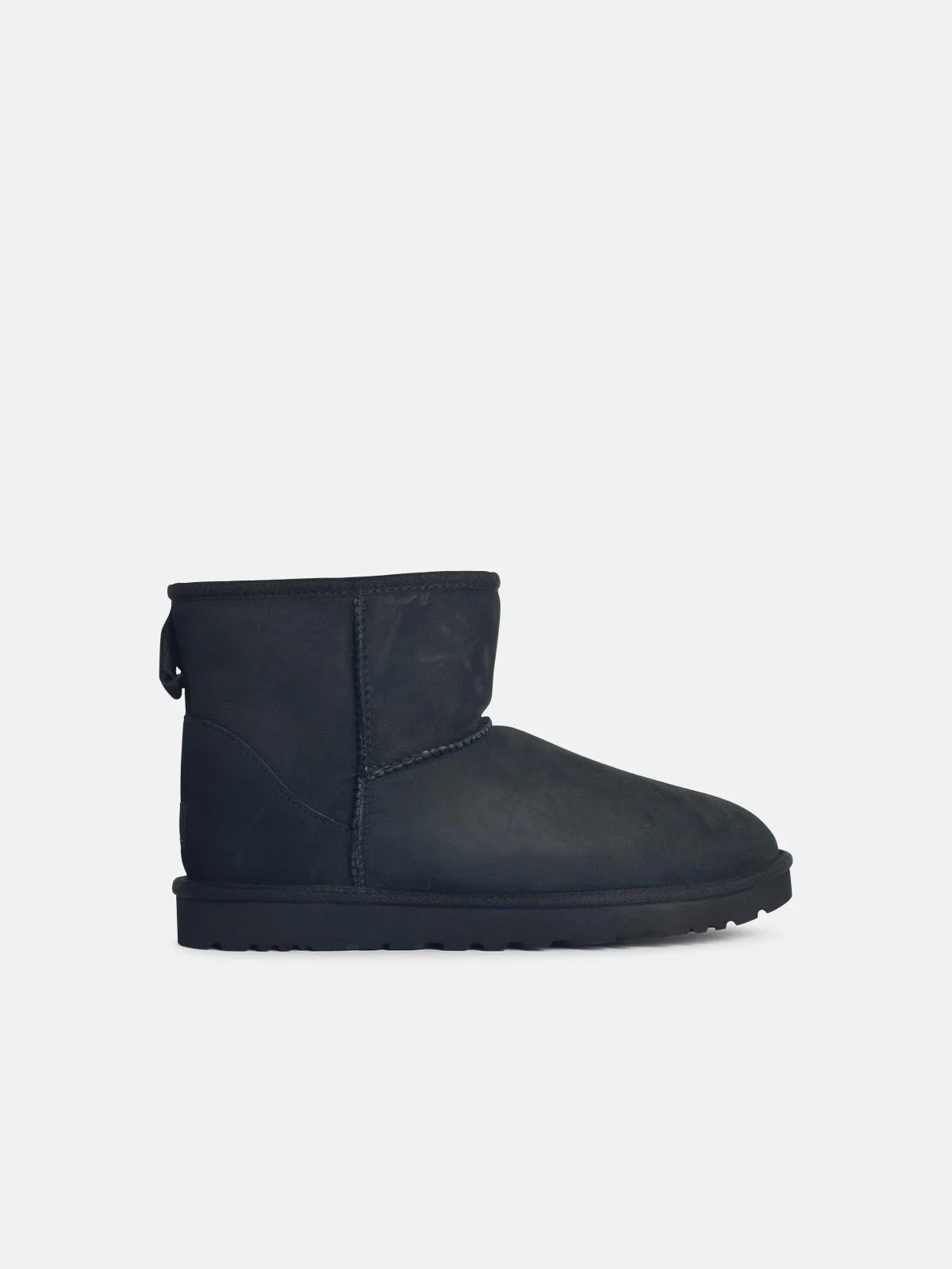 'CLASSIC MINI' BLACK SUEDE BOOTS - 1