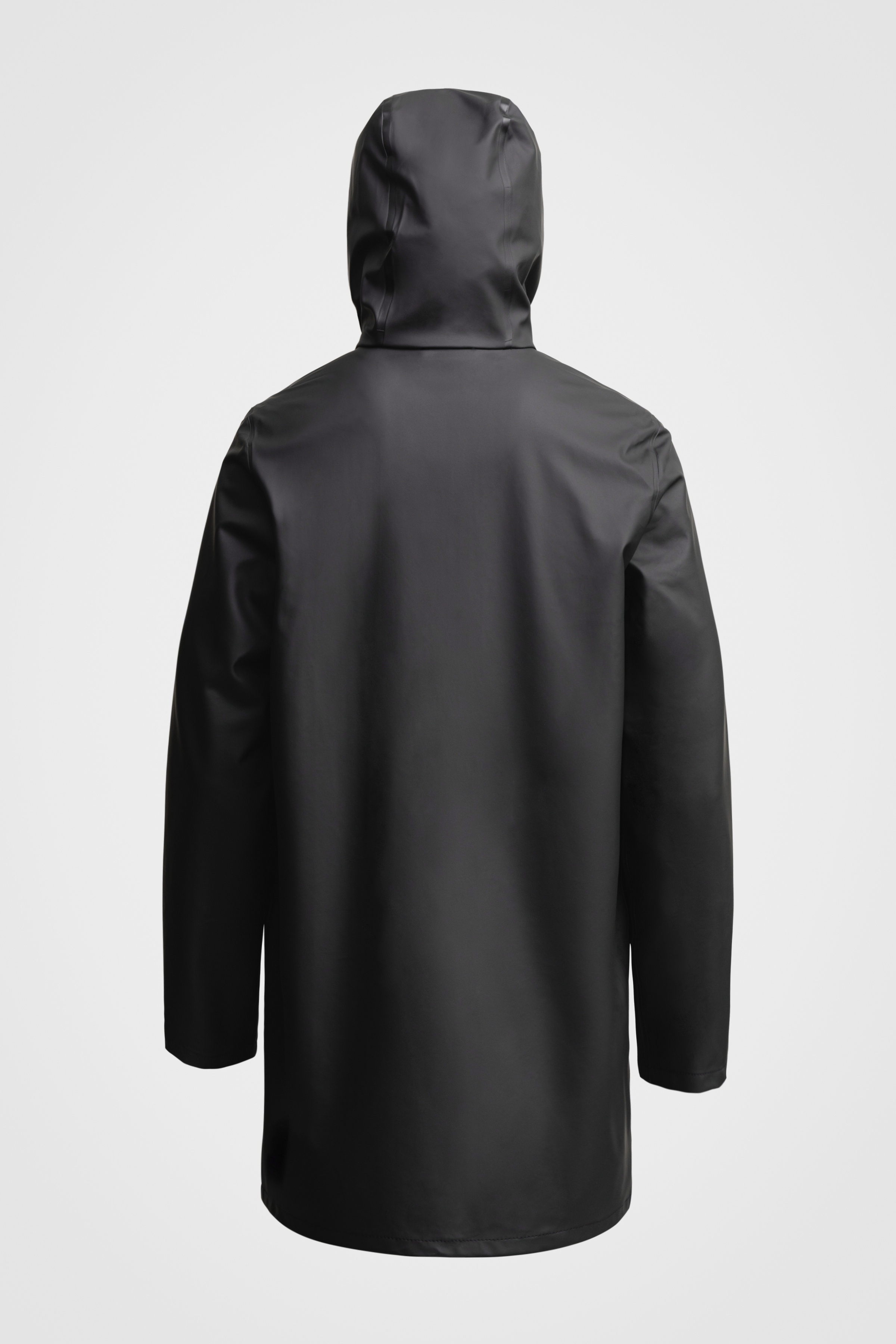 Stockholm Lightweight Raincoat Black - 6