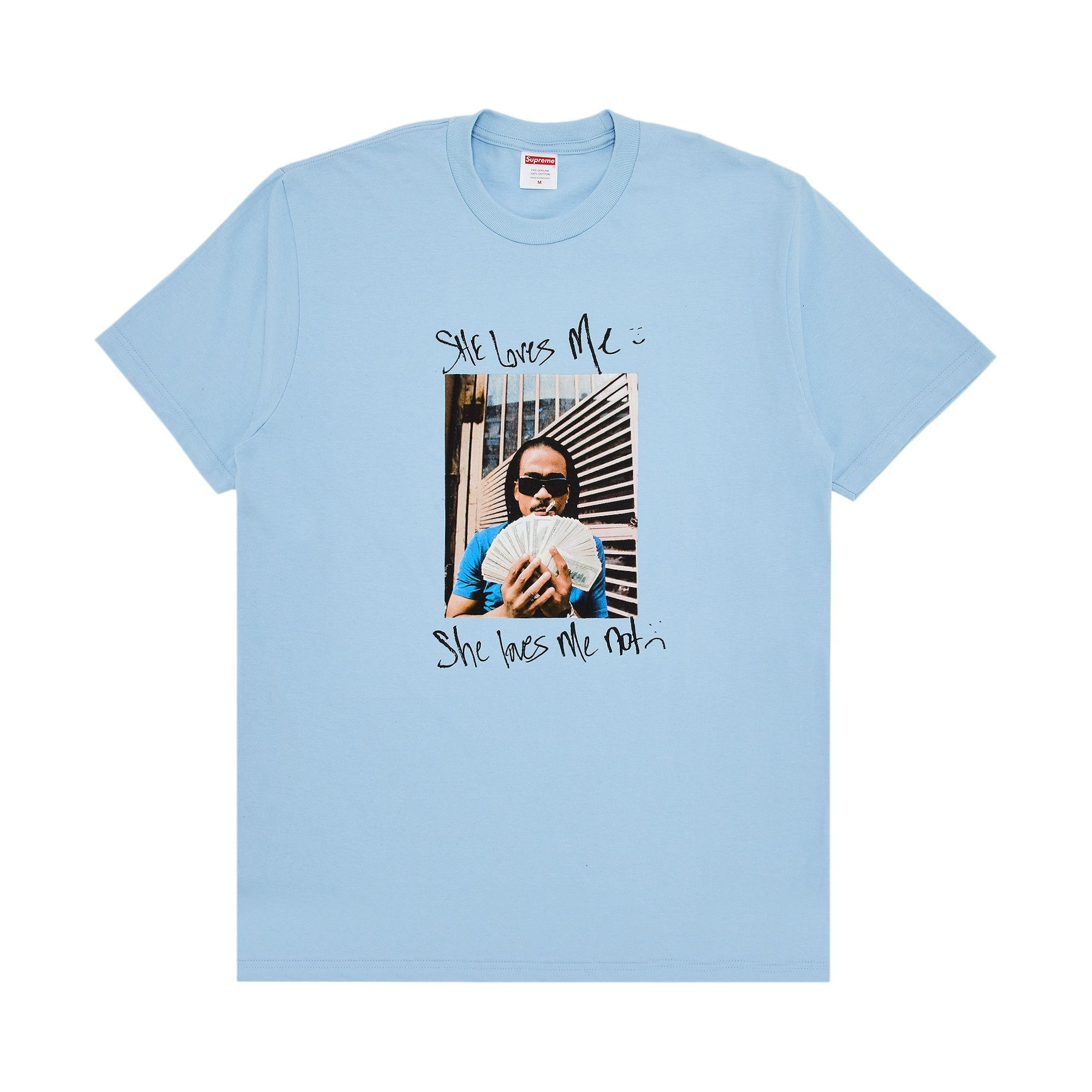 Supreme Max B Tee 'Powder Blue' - 1