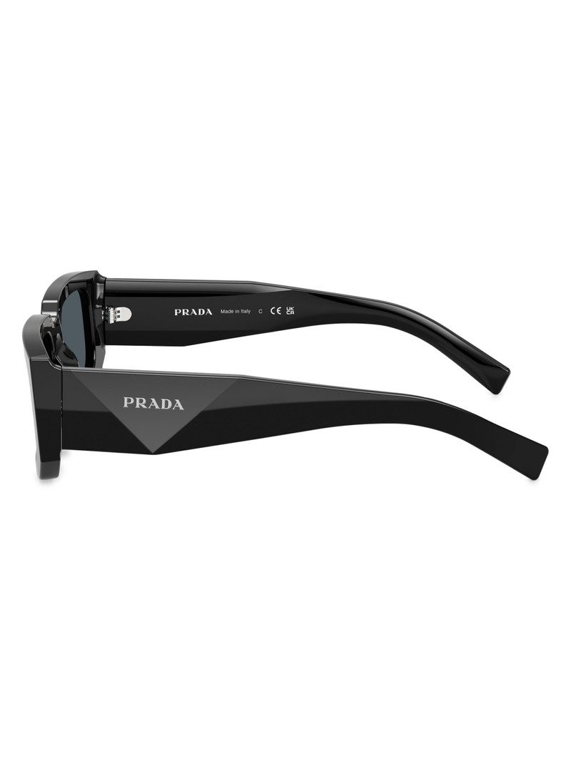 Men's 06YS 53MM Solid Sunglasses - Black Grey 3