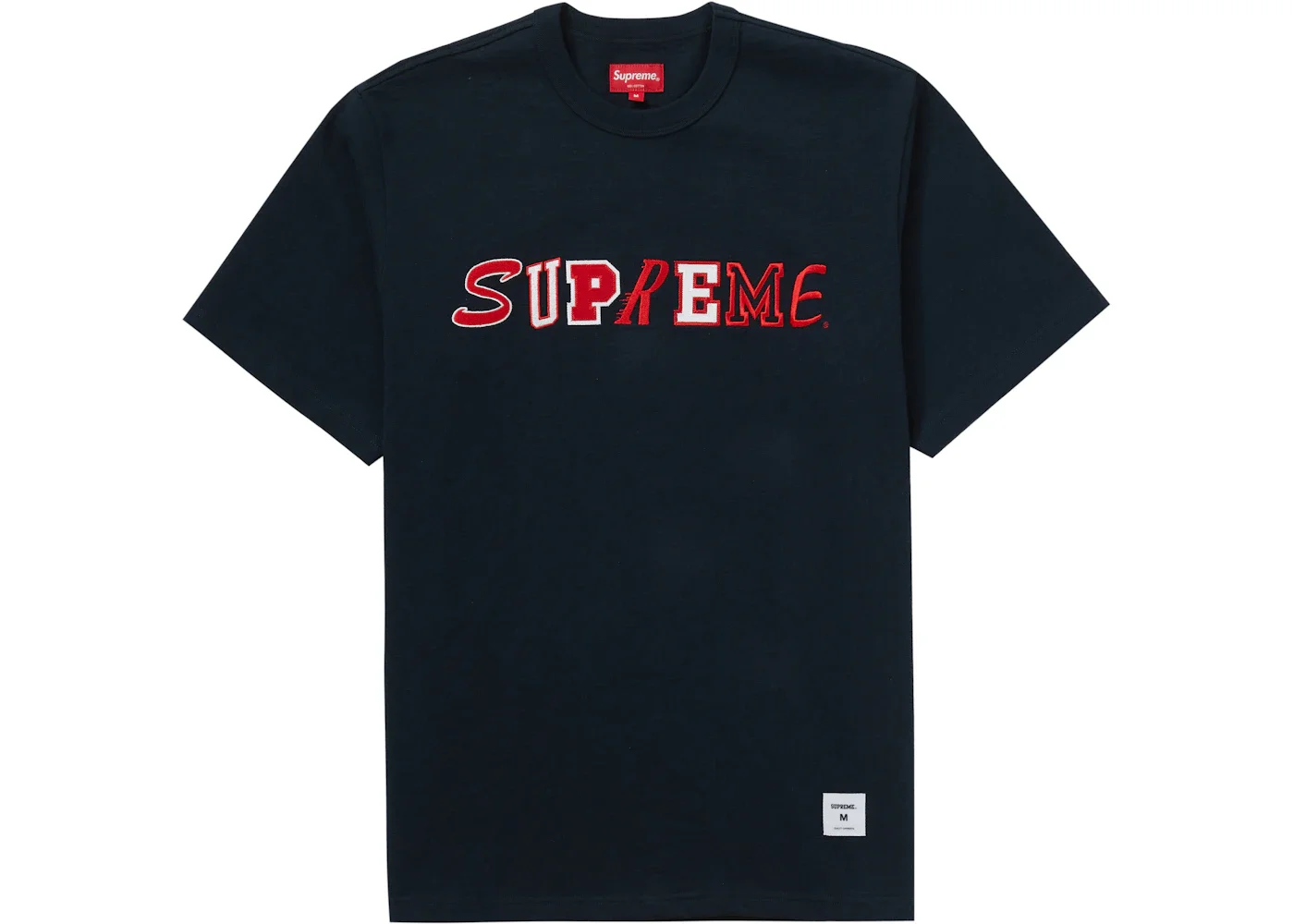 최고 콜라보 로고 Short-Sleeve Top '나비 이름 * - 1