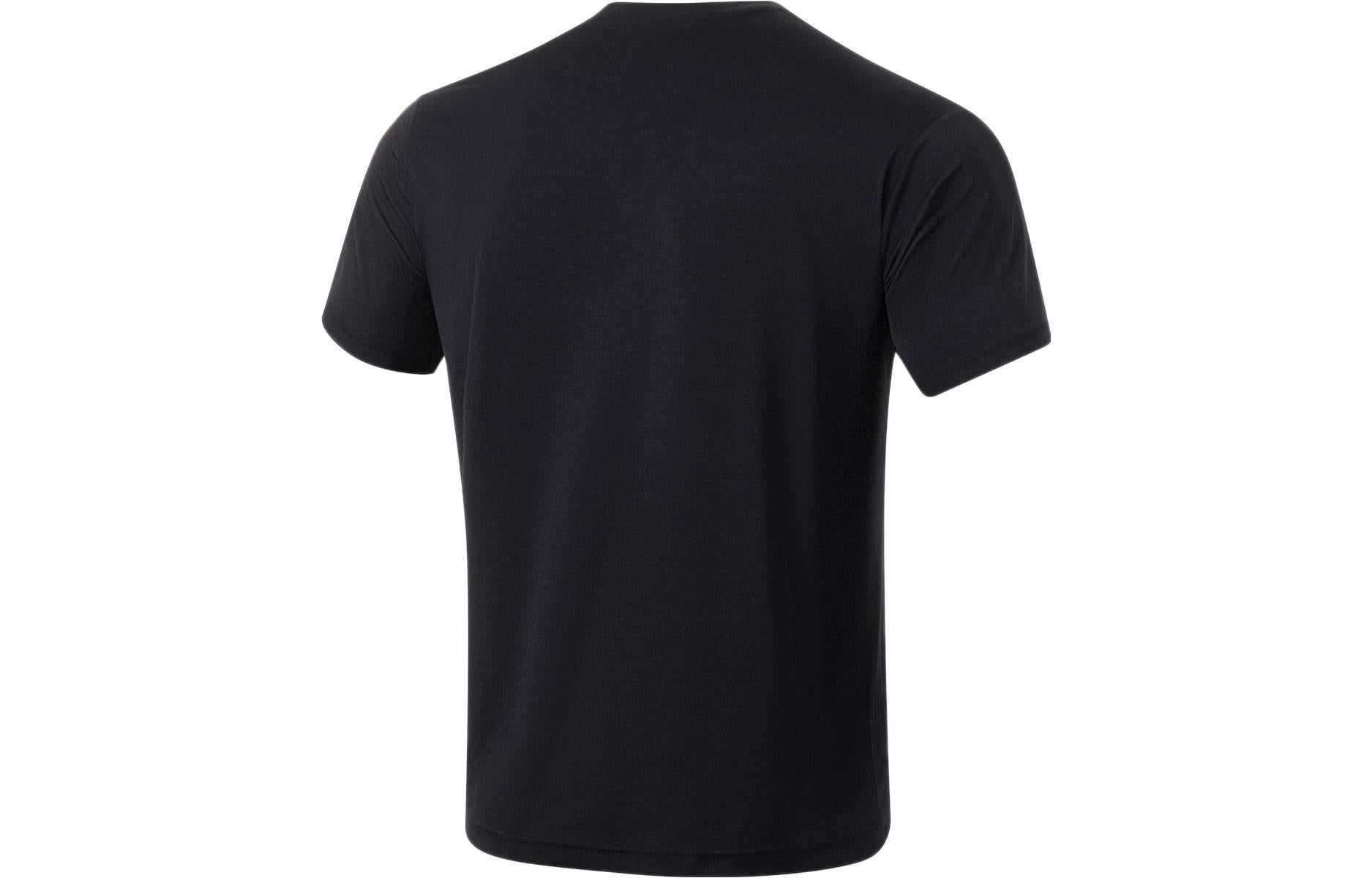 Li-Ning Lifestyle Sportswear Tee 'Black' ATST103-1 - 2