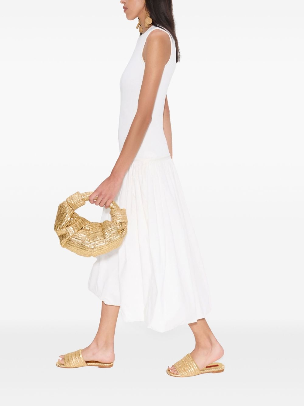 Yanez poplin midi dress - 3