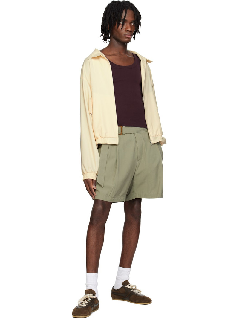 RECTO Burgundy Scoop Neck Jersey Tank Top outlook