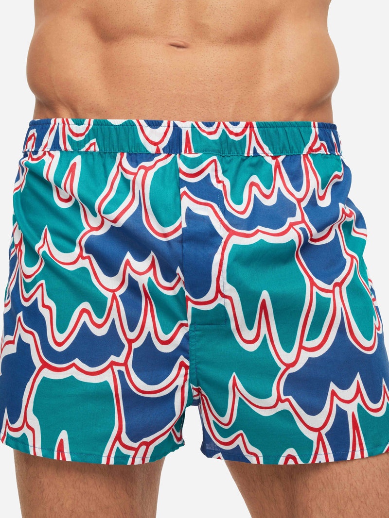 Men's Modern Fit Boxers Ledbury 54 Cotton Batiste Multi - 2