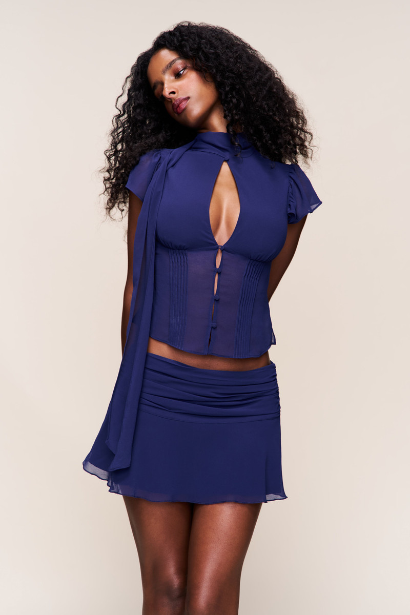 GUIZIO EDA MINI SKIRT outlook