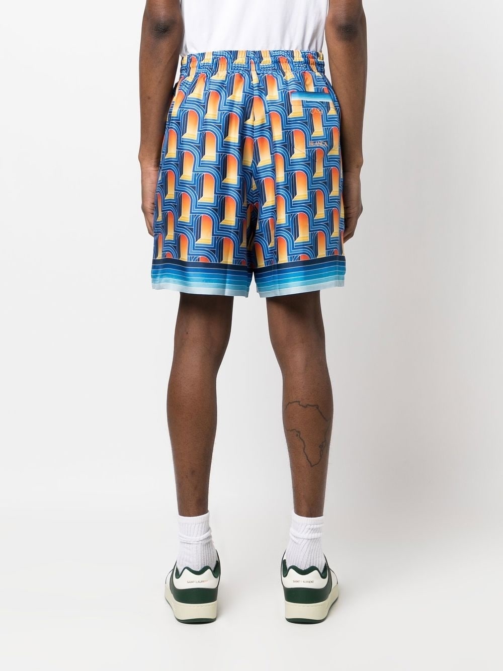 L'Arche de Nuit silk shorts - 4