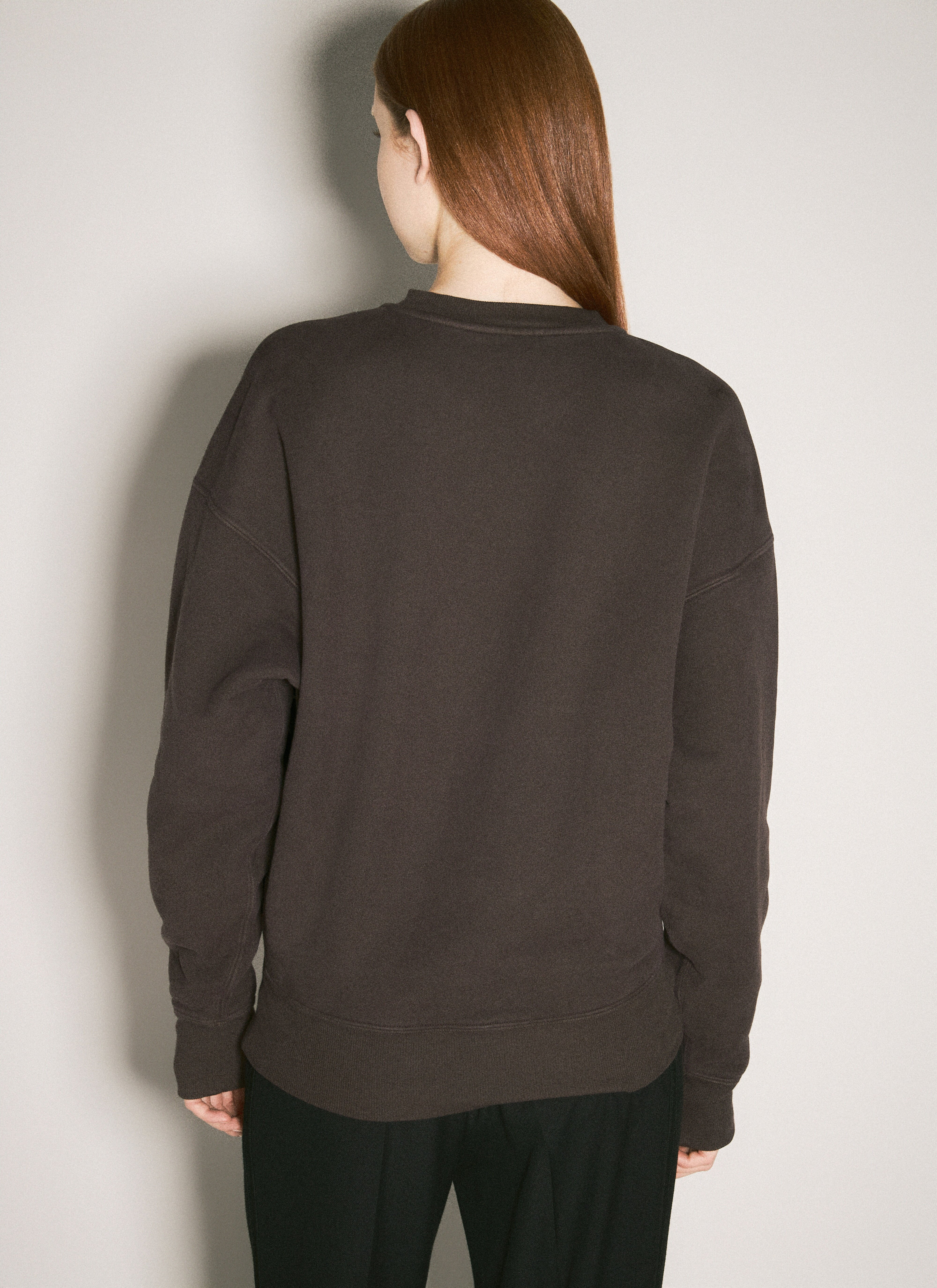 Logo Patch Fleece Sweatshirt - 5