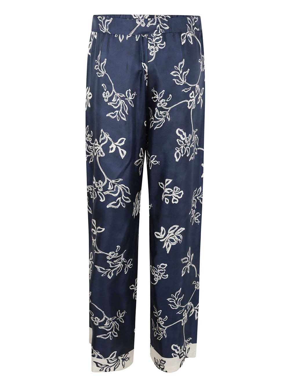 Cinzia floral-print trousers - 2