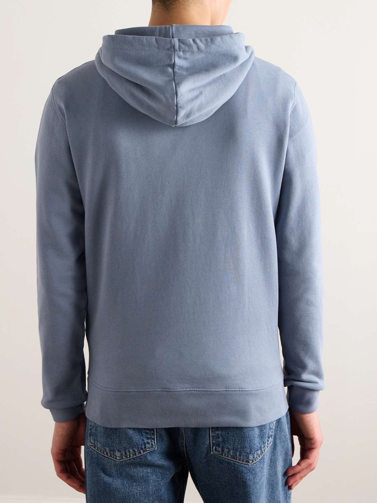 Logo-Appliquéd Cotton-Jersey Hoodie - 3