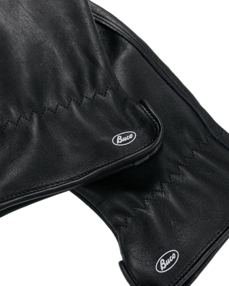 The Real McCoys BA25001 BUCO Horsehide Motorcycle Gloves Black outlook
