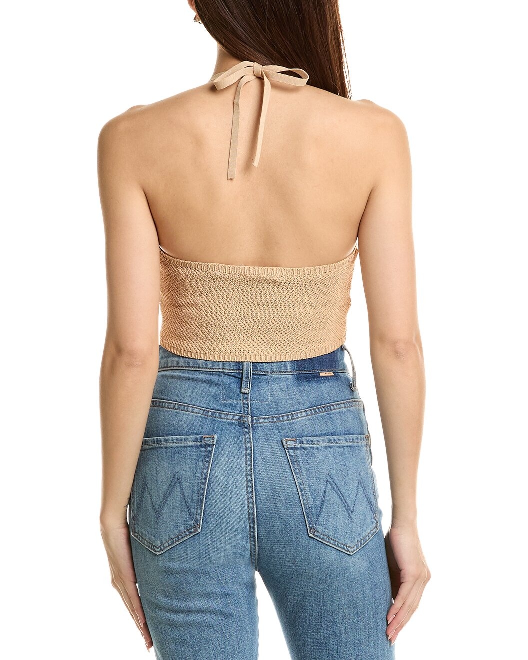 Sandro Tie-Neck Halter Top - 2