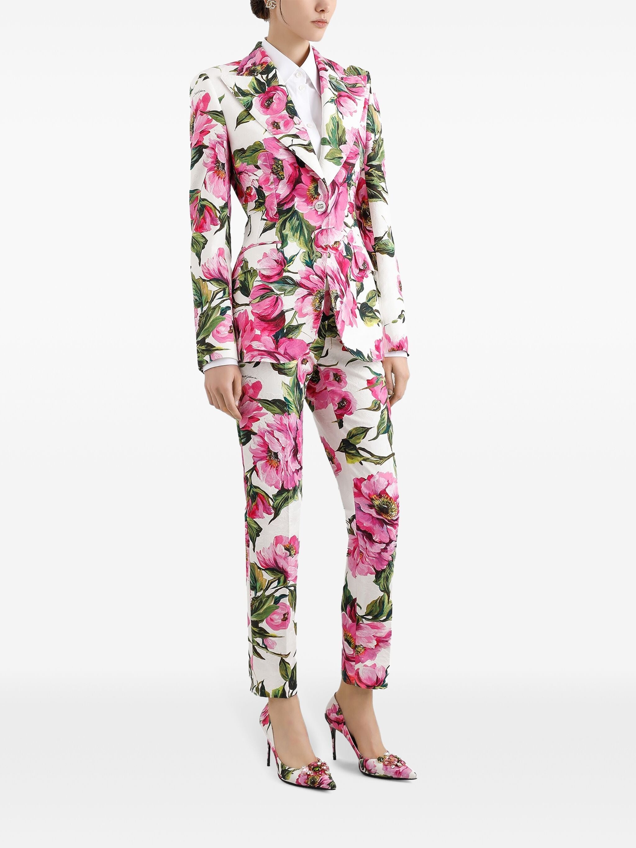 Floral-print Blazer - 5