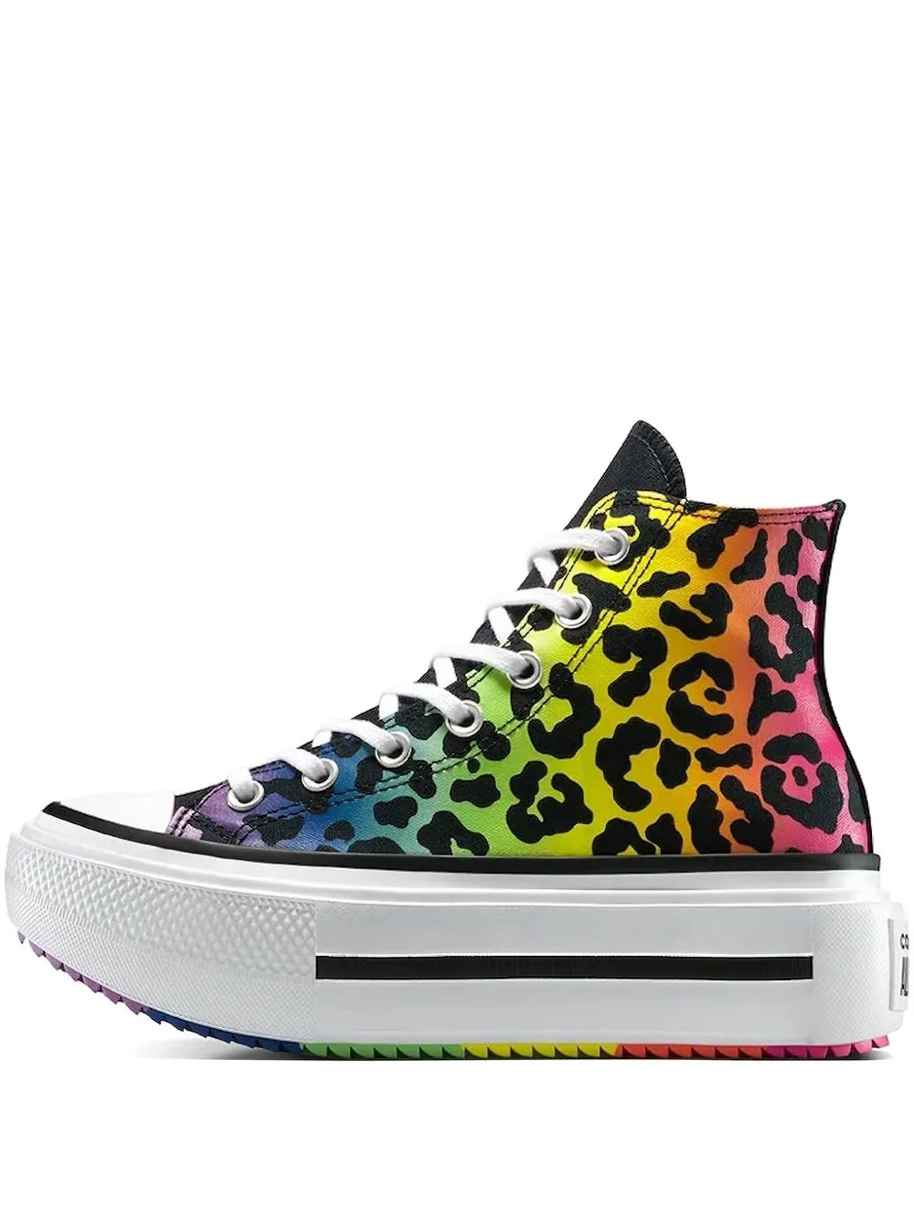 Chuck Taylor rainbow platform sneakers - 1