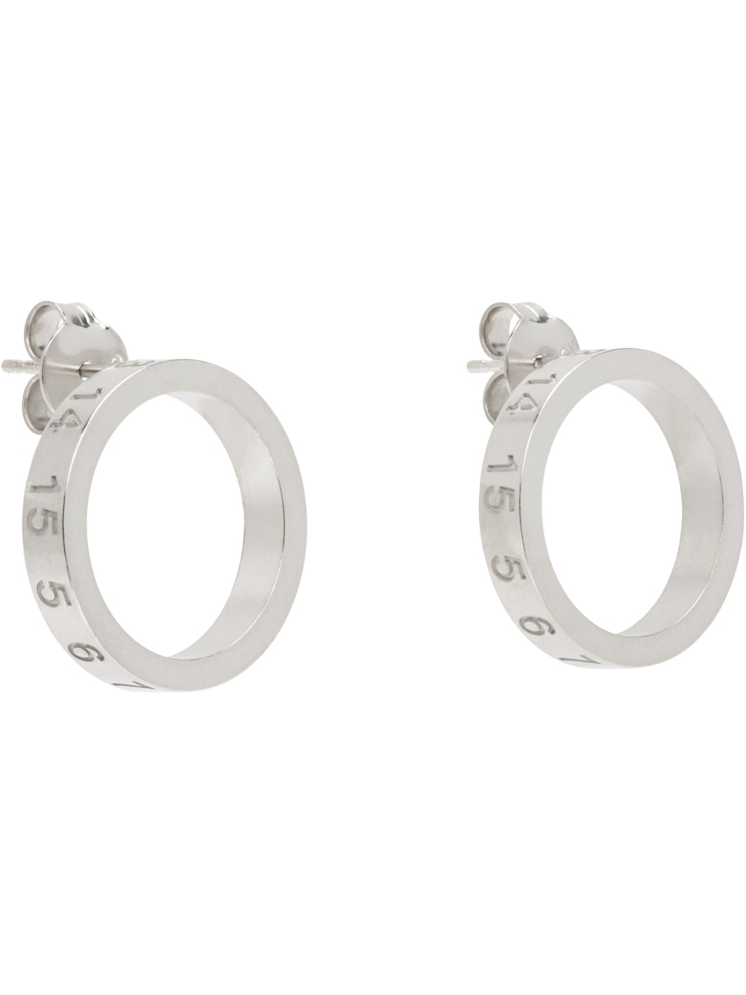 Number Reference Earrings - 2