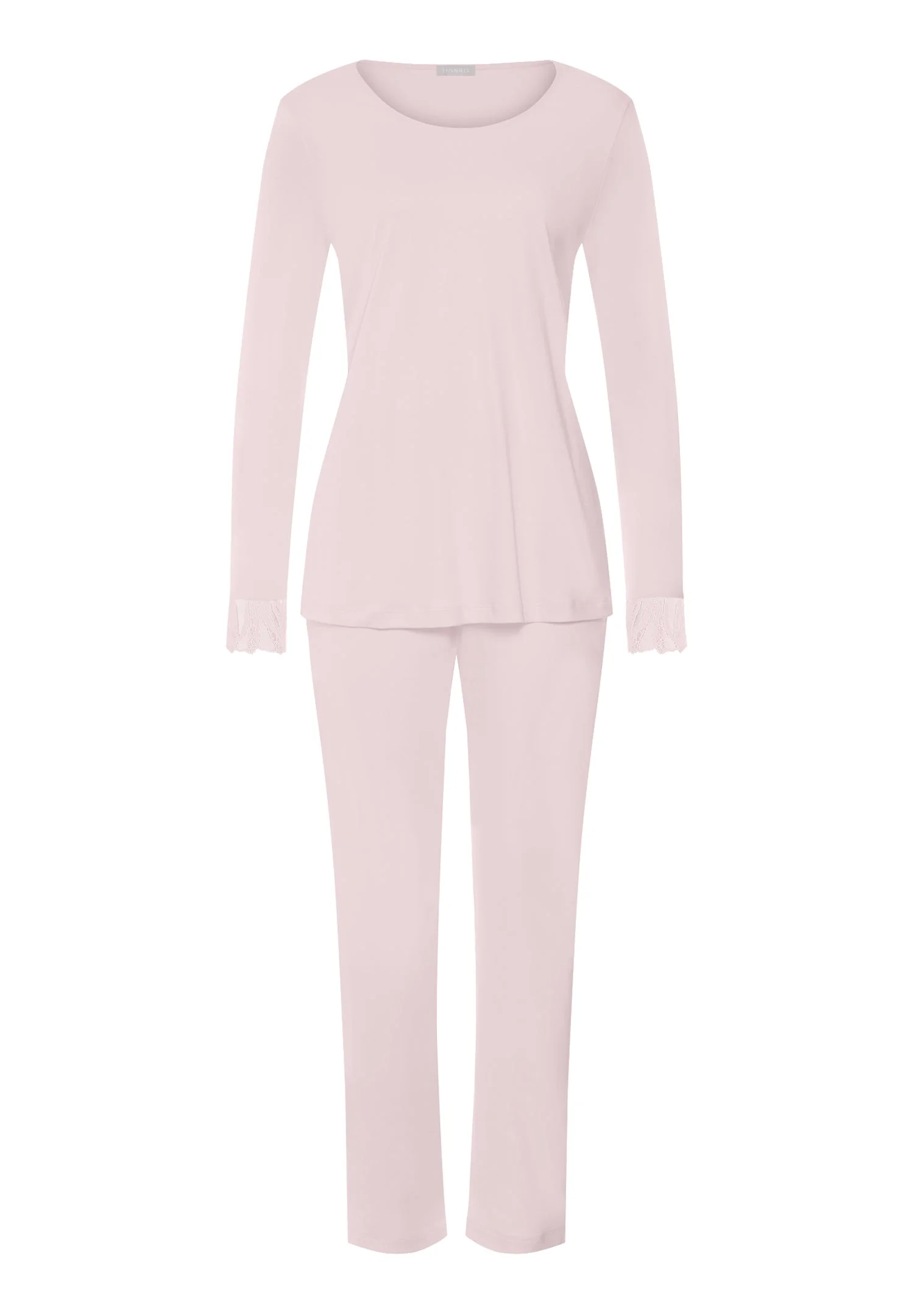 Rosaria Floral Embroidered Cotton Pajama Set - 1