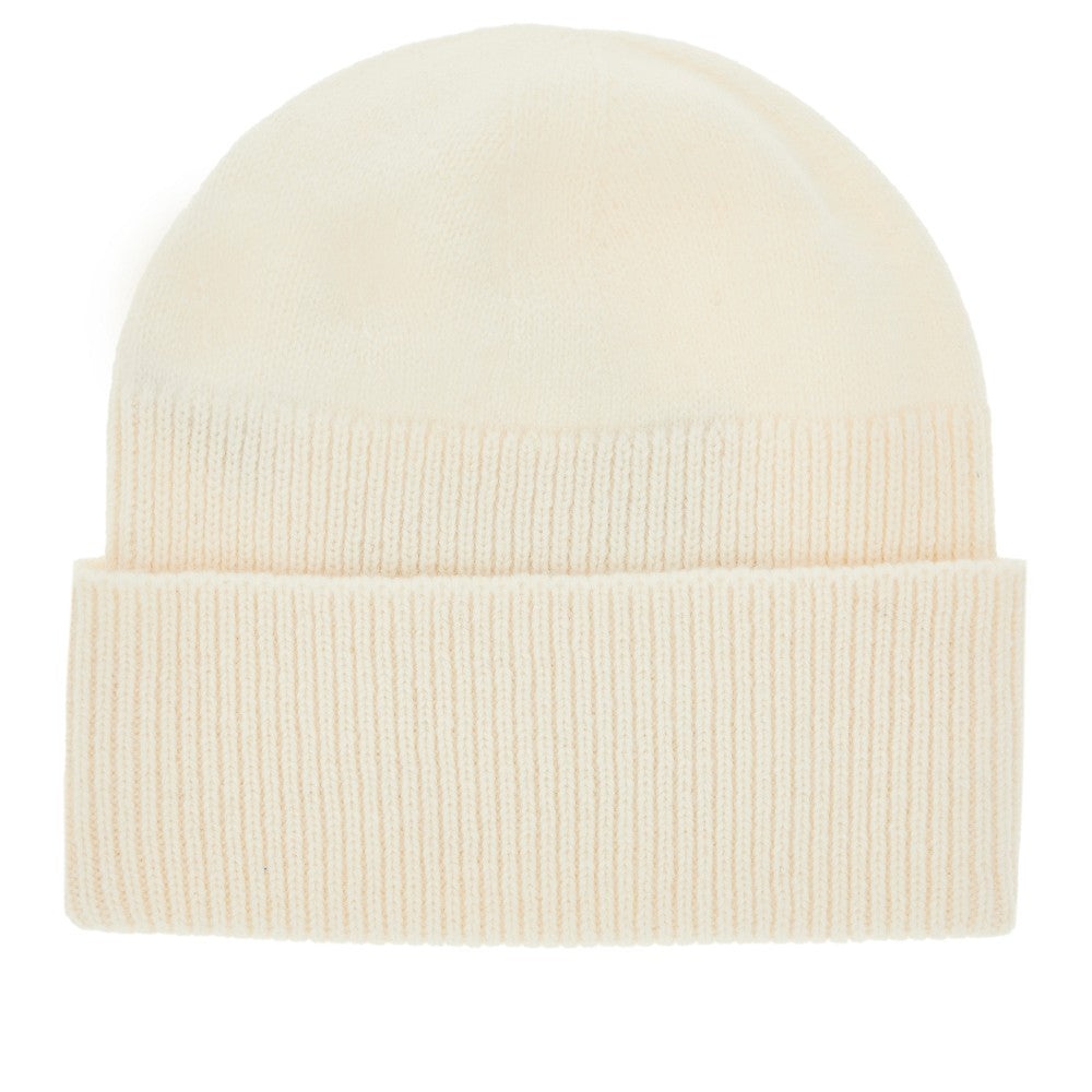 WOOL AND CASHMERE BEANIE HAT - 2