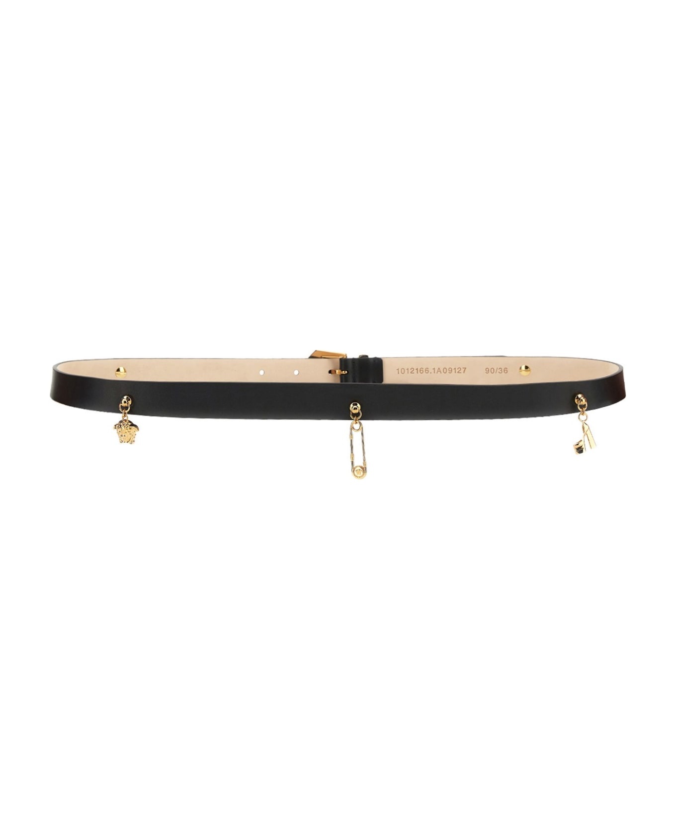 ベルト VERSACE FW23 HERITAGE JELLYFISH BELT (1012166_1A091271B00V) Versace Heritage Jellyfish Belt In Black | ModeSens