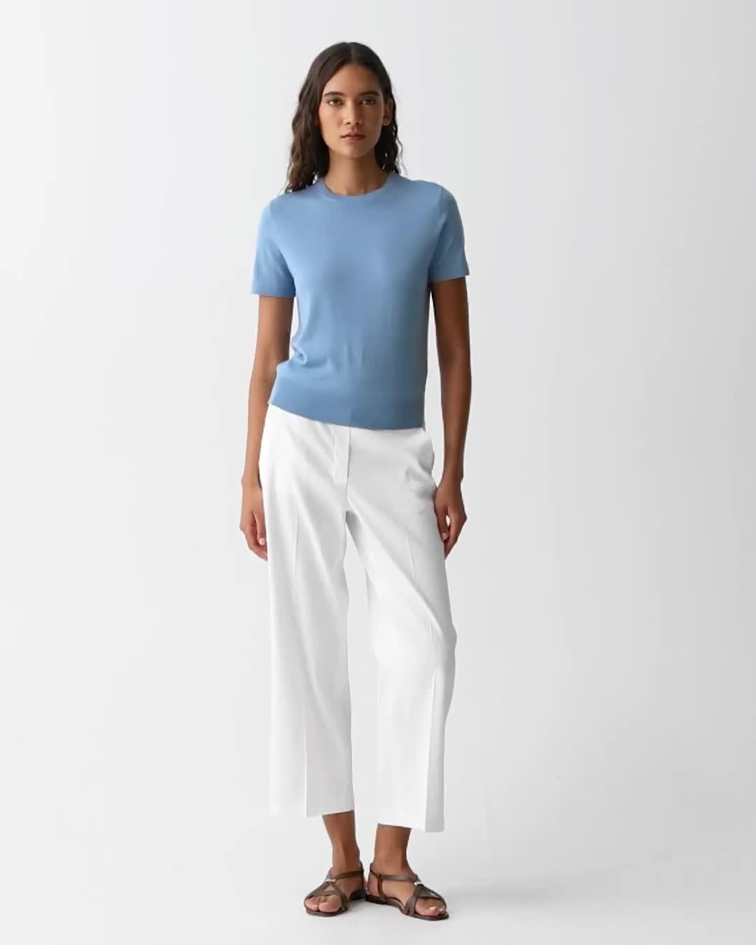 Sweater Tee in Regal Wool - 7