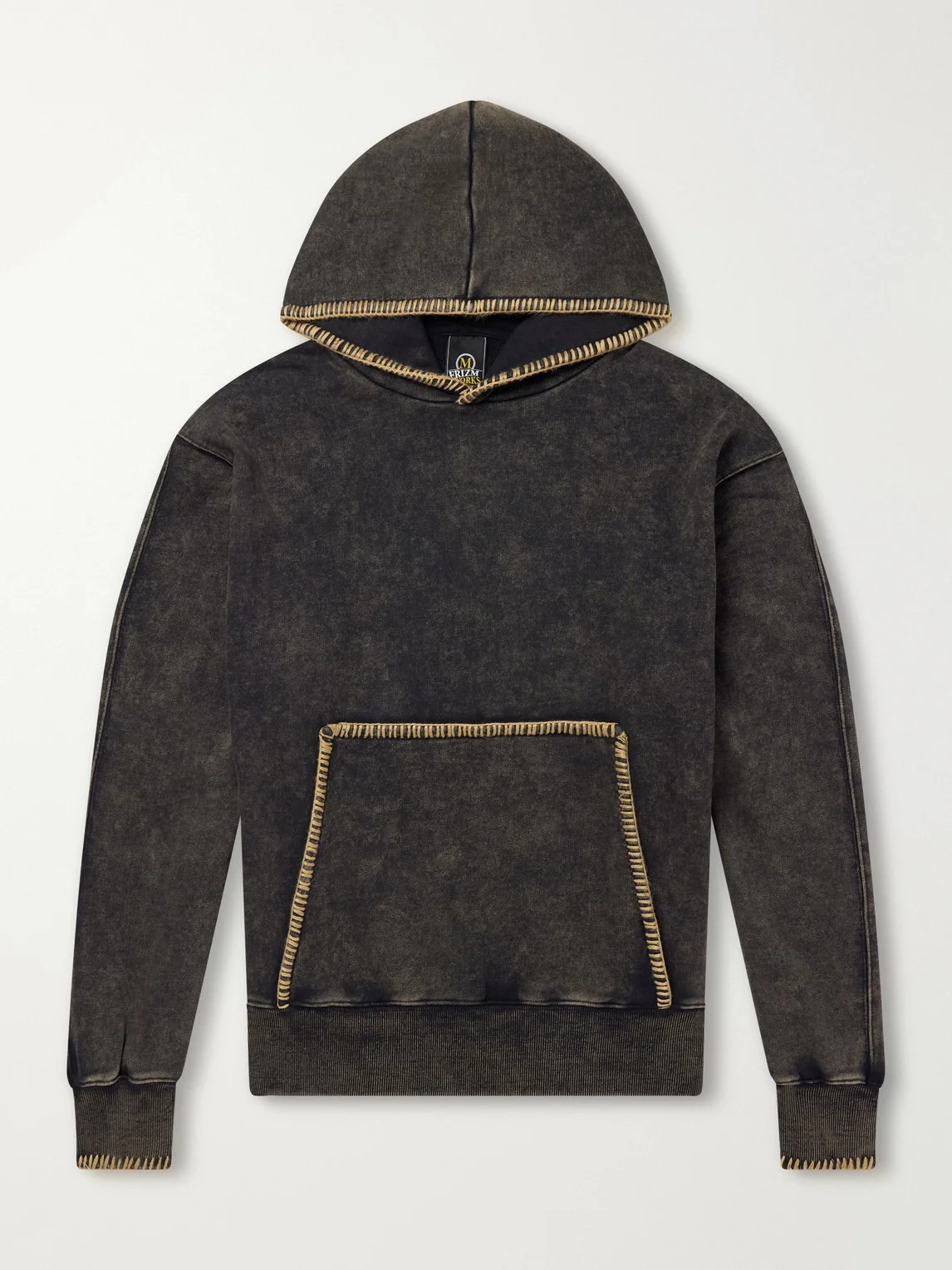 Cotton-Blend Jersey Hoodie - 1