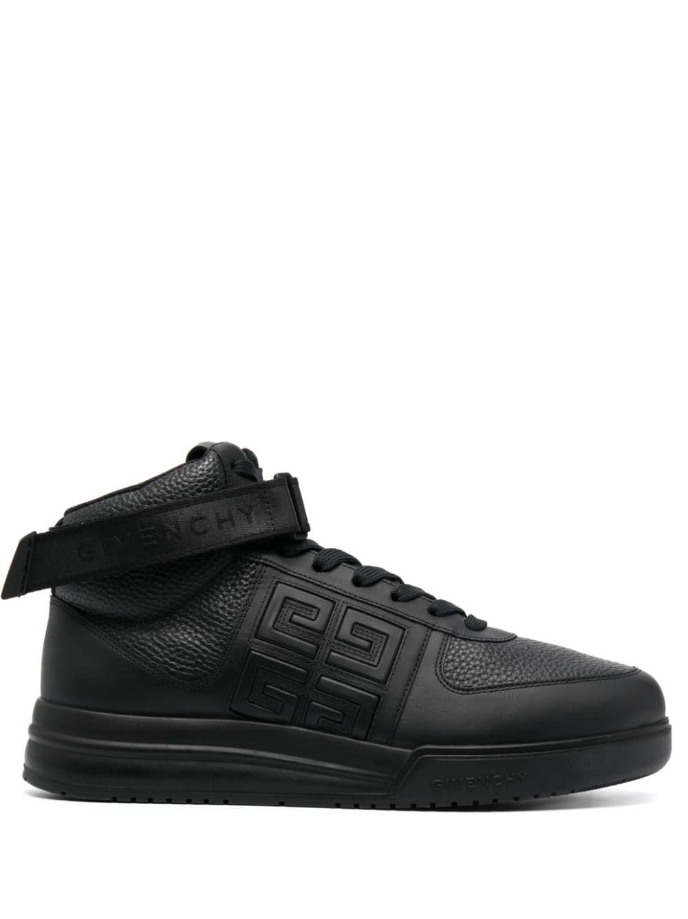 G4 logo-patch hi-top sneakers - 1