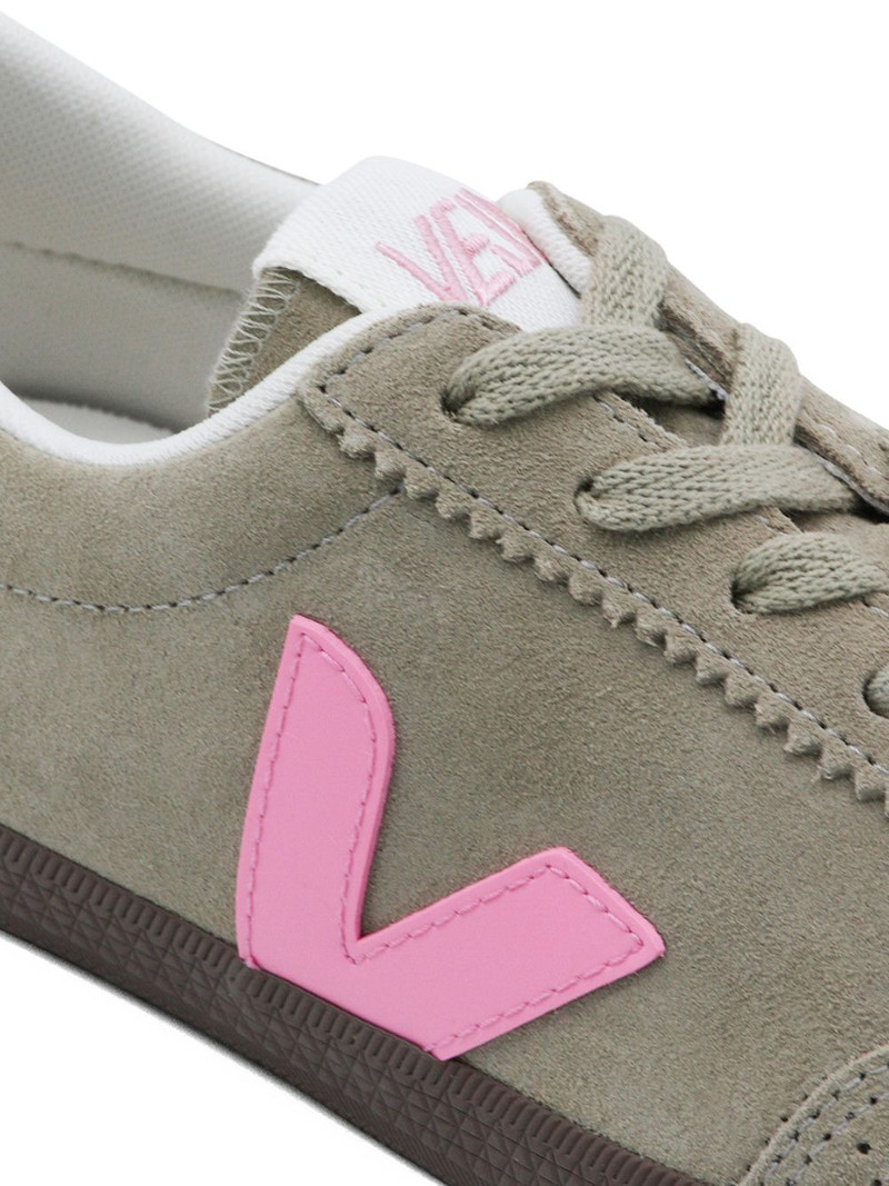 Volley logo-appliqué lace-up sneakers 4