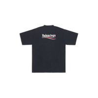 BALENCIAGA Men's Political Campaign T-shirt Large Fit in