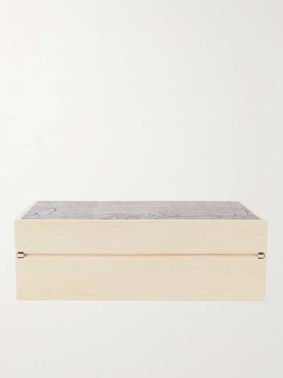 Berluti Scritto Leather-Trimmed Birch Wood Watch Box outlook